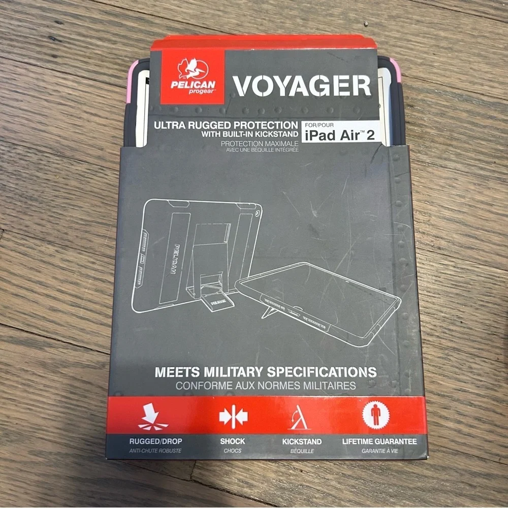 Pelican Voyager ultra rugged protection with kickstand IPAD AIR 2 Pink